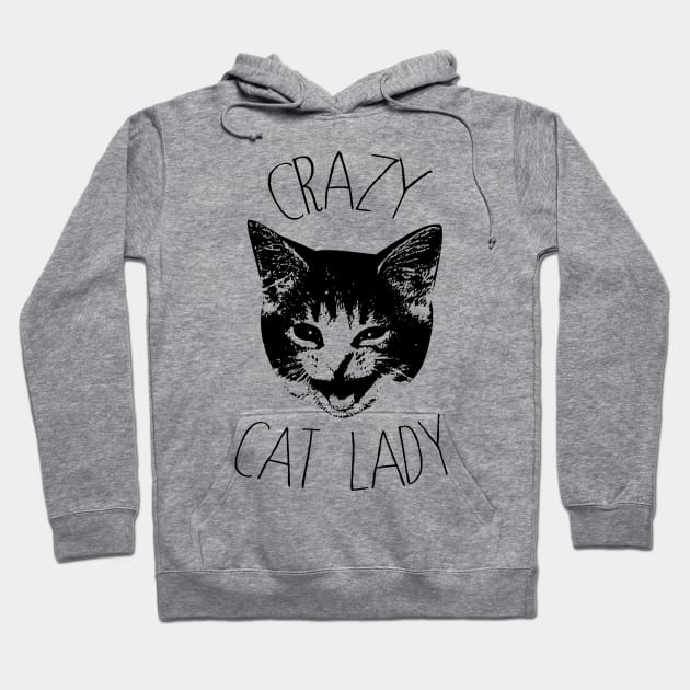 Crazy Cat Lady Hoodie by patidesigns